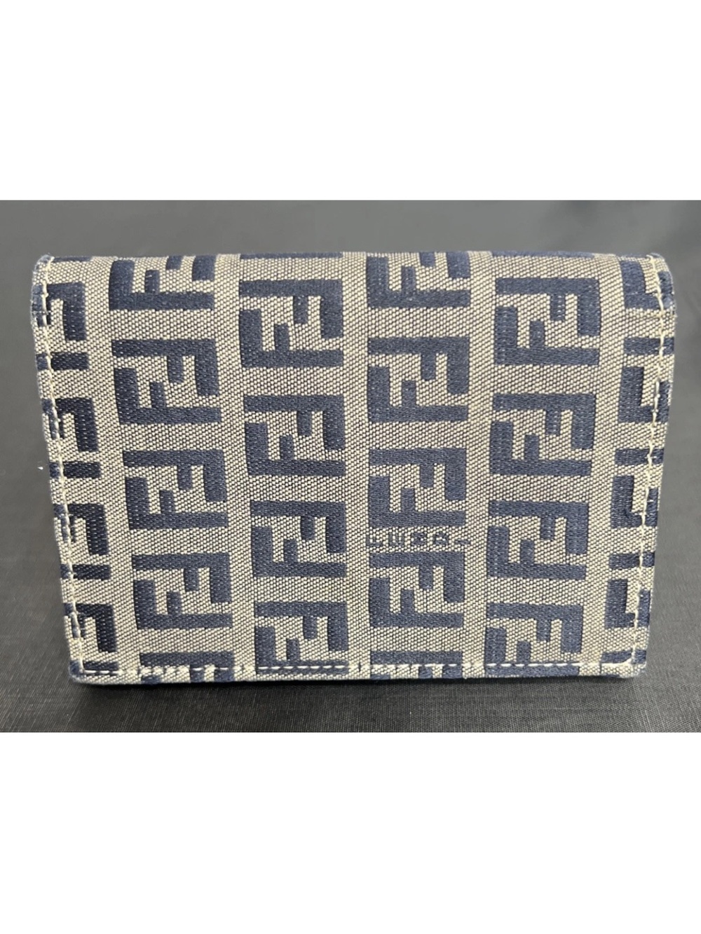 Fendi bifold wallet card holder Zucca FF monogram